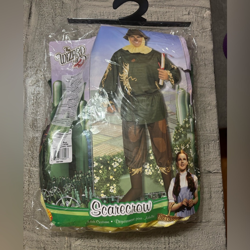 NWOT Wizard of Oz Scarecrow Costume